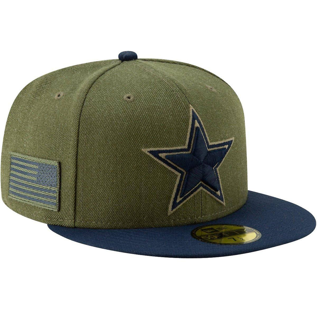Olive Dallas Cowboys Cap H3808