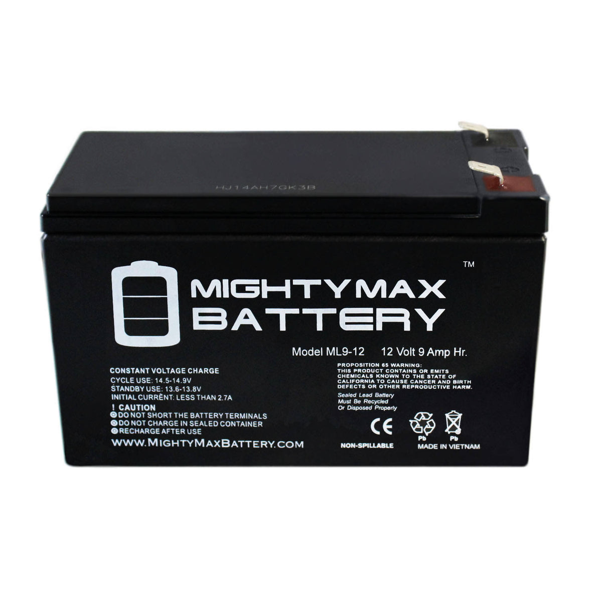 12V 9Ah Battery 10 Pack O7895