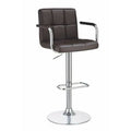 Adjustable Height Swivel Bar Stool, Brown G9331