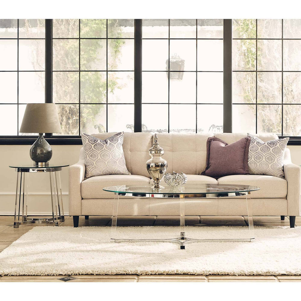 Clear End Table D84392