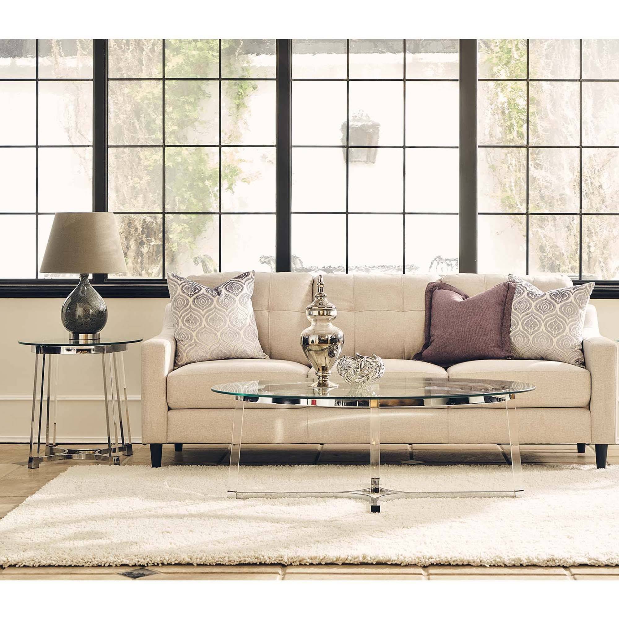 Clear End Table D84392