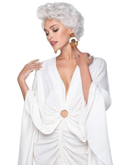 1B/BURG Synthetic Lace Front Wig M26604