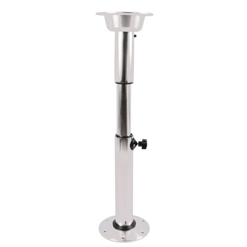 Adjustable Table Pedestal Base 22''-28'' with Aluminum Stand Leg J874153