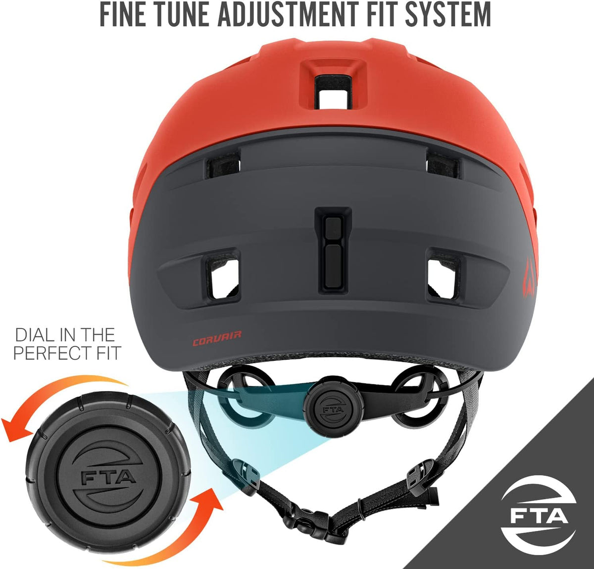 Ember Red Mountain Bike Helmet P442887