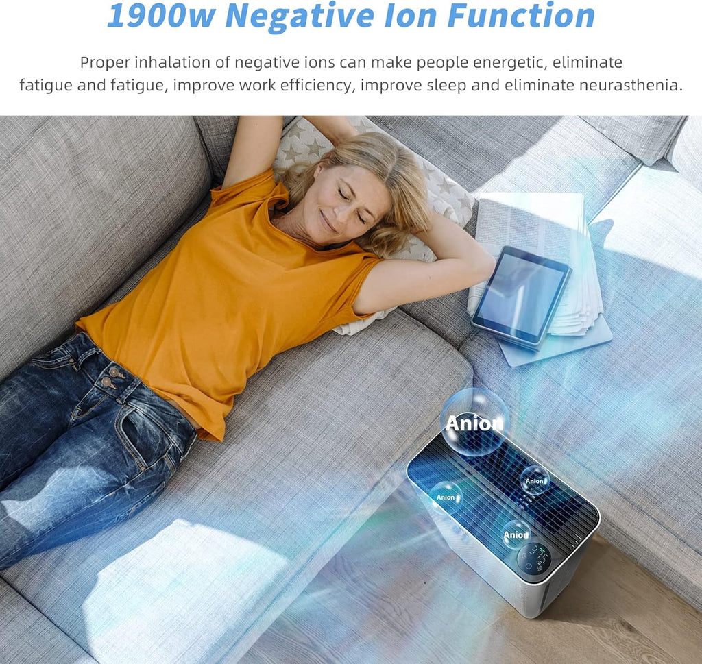 3-in-1 True HEPA Air Purifiers, Pack of 2 W672