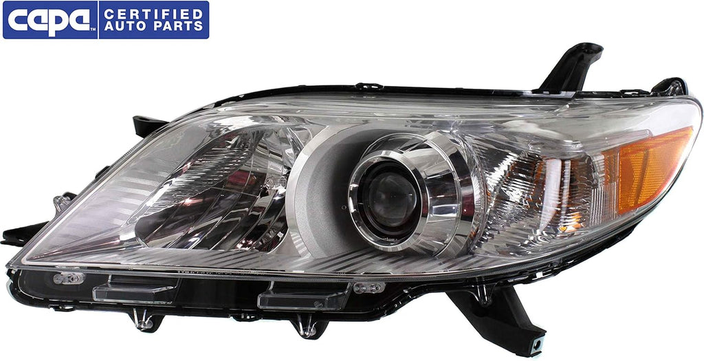 Headlight Assembly for 2011-2019 Toyota Sienna Halogen Driver Side D8710