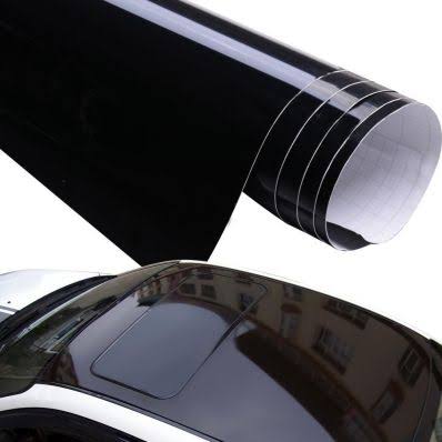 Shiny Black Car Wrap Vynil Film 152cm x 5 Mt. E7756