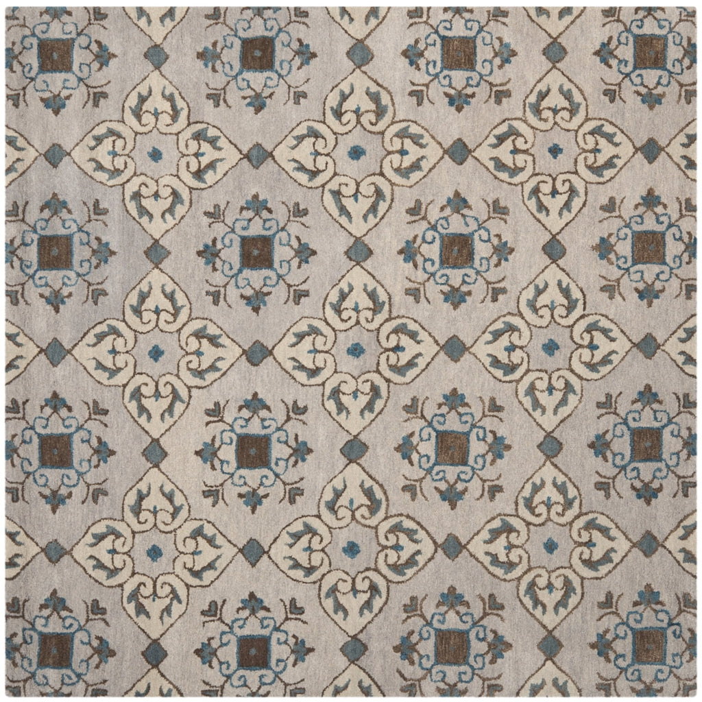 Beige Floral Area Rug, 2' x 3' V80990