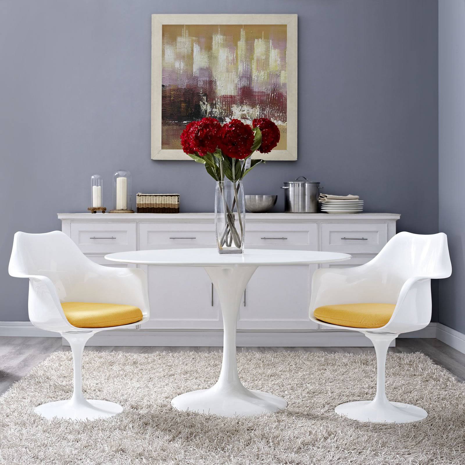 Blue Dining Armchair Set of 2 J892