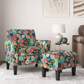 Polyester Armchair and Ottoman C328910