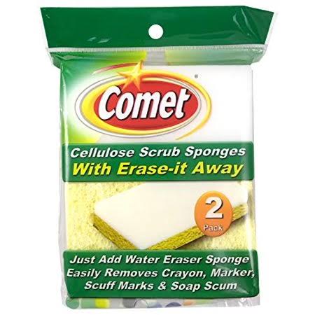 8 Pack Cellulose Scrub Sponges X766