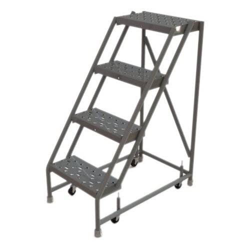 4 Step Steel Rolling Ladder I491