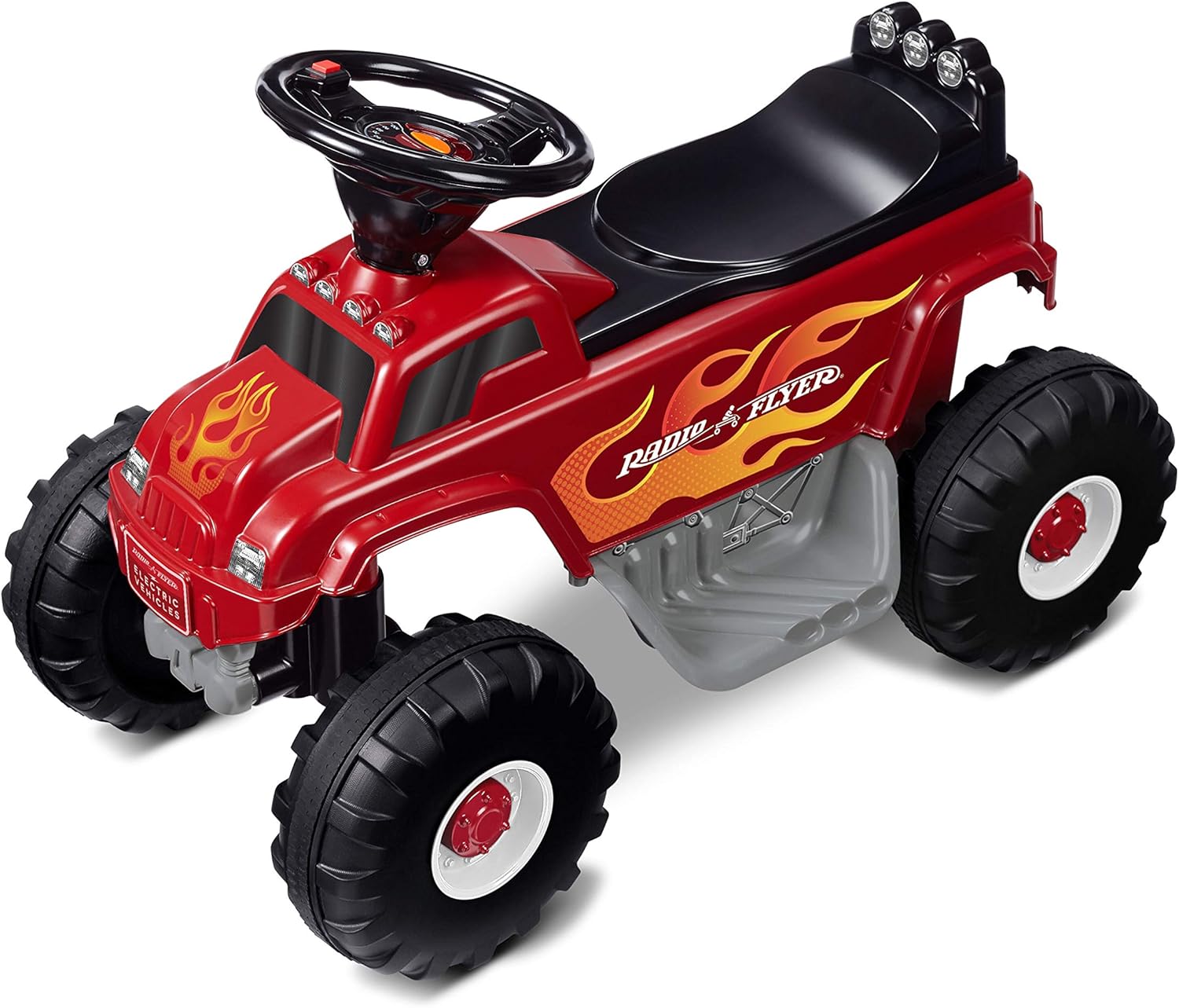 6 Volt Powered Electric Monster Truck with Lights & Sounds Y8555