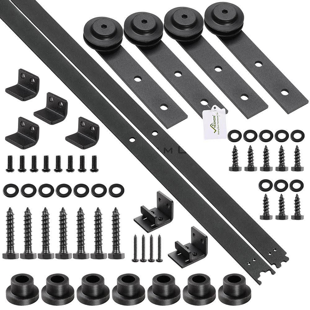Mini Sliding Double Barn Door Hardware Kit L807174