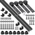 Mini Sliding Double Barn Door Hardware Kit L807174