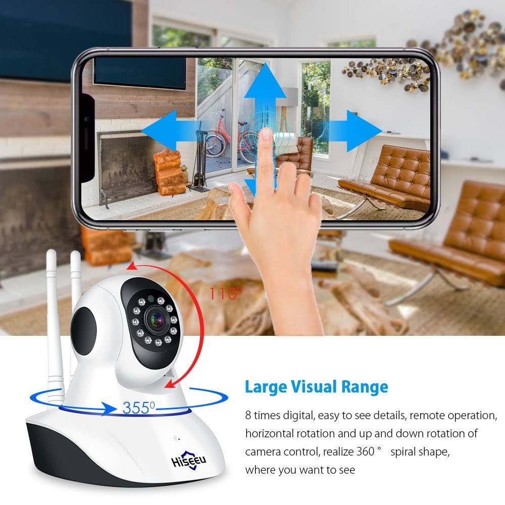 1080p Wireless WiFi Pan Tilt HD IP Camera P11898