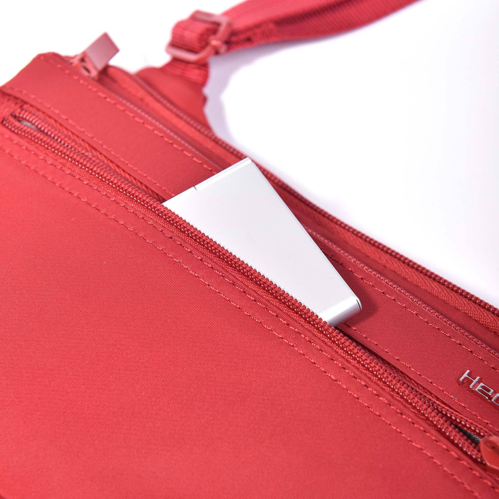 Blue RFID Crossbody with Safety Hook N17916