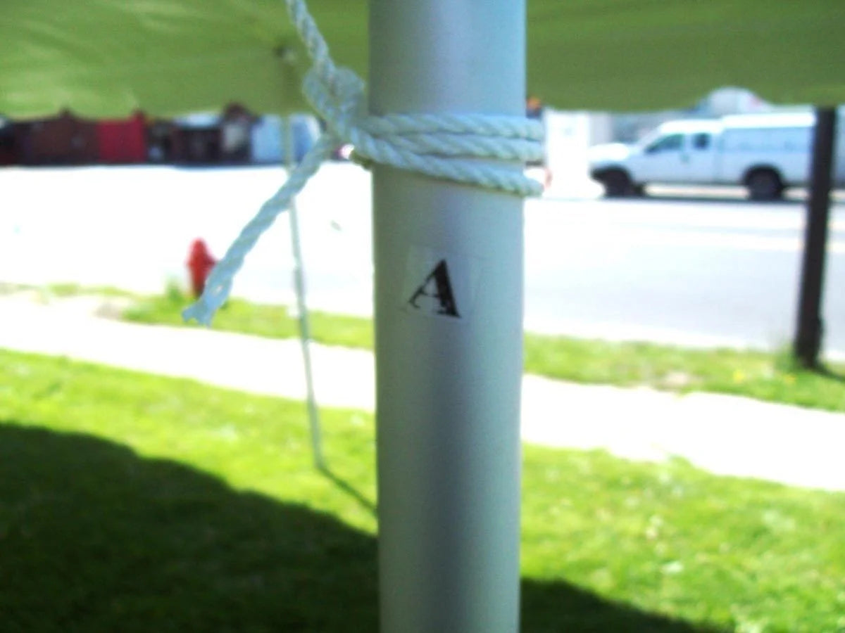 White Waterproof 40 ft x 80 ft Canopy Tent G78365