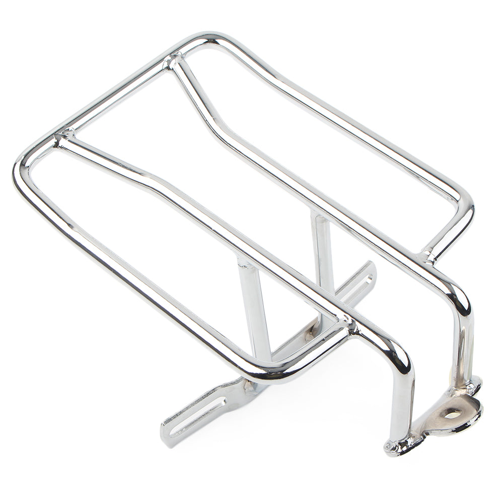 Scooter Rear Solo Seat Storage Luggage Racks Carrier Silver M47481