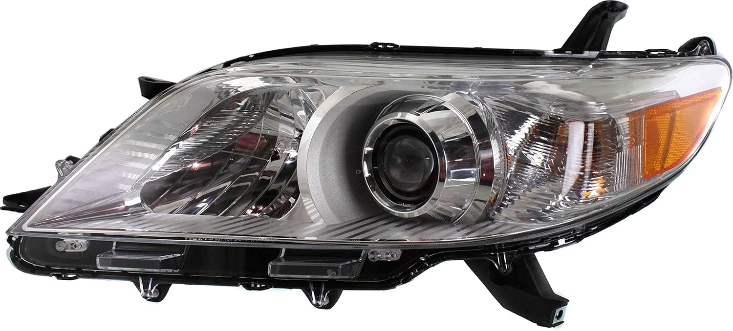 Headlight Assembly for 2011-2019 Toyota Sienna Halogen Driver Side D8710