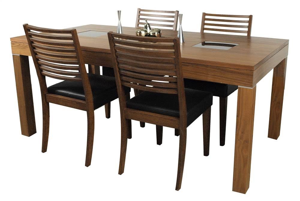 Ladder Back Side Chair in Walnut Finish - Set of 2 S562