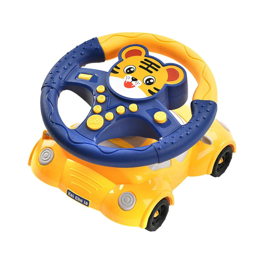 Tiger Simulation Steering Wheel Car Toy W3404