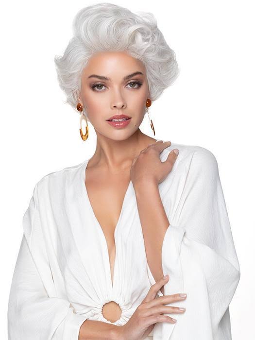 1B/BURG Synthetic Lace Front Wig M26604