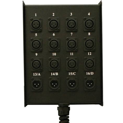 16-Channel/4-Return Snake (150 Foot) O7654