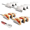 Stainless Steel Taco Holder Stands Set of 4 Z662