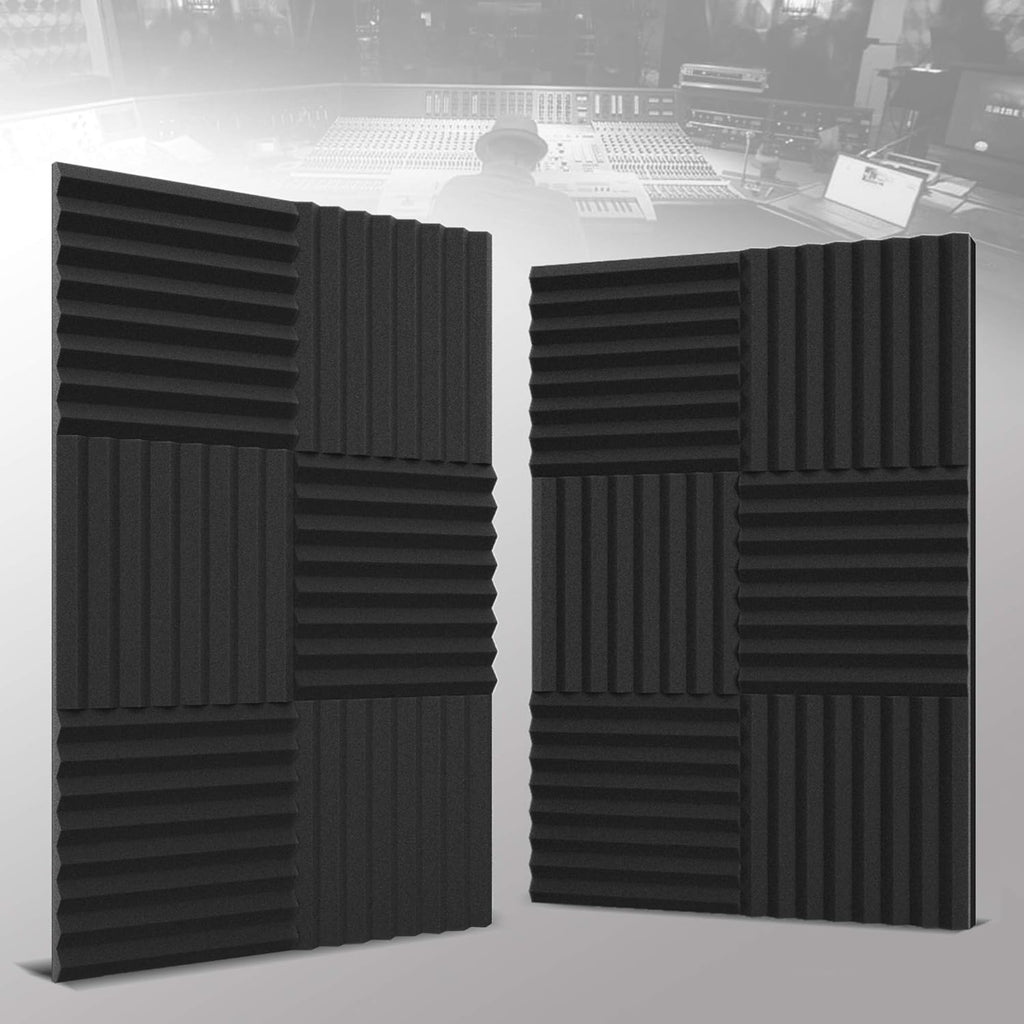 52 Pack Charcoal Acoustic Foam Panels N971