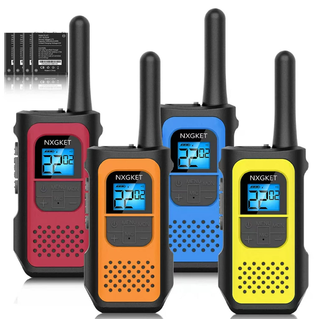 22 Channel Rechargeable Two-Way Radio 4 Pack D283986