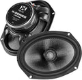 900W Peak 6x9 2-Way Coaxial Speakers with Carbon Fiber Cones and Silk Dome Tweeters (Pair) X384761