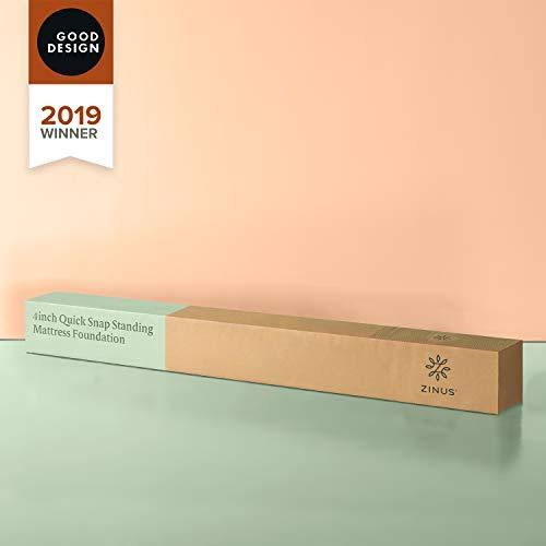 Beige Metal Queen Mattress Foundation E66529