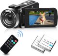 2.7K 30FPS Digital Video Camera Camcorder with IR Night Vision 270 Degree Rotation Screen T2246