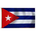 5x8 Foot Nylon Cuba Flag T7015