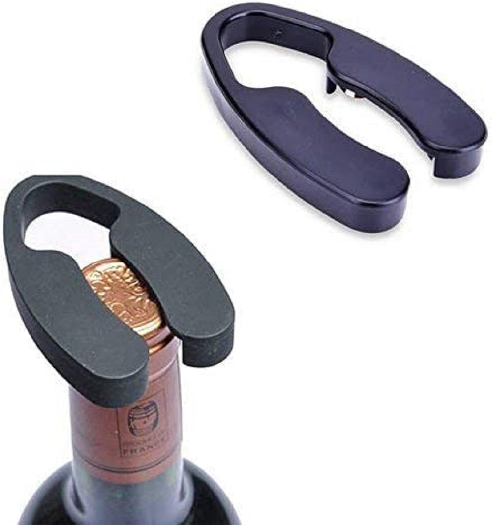 Electric Wine Opener with Foil Cutter, Vacuum Stopper and Wine Aerator Pourer S5802