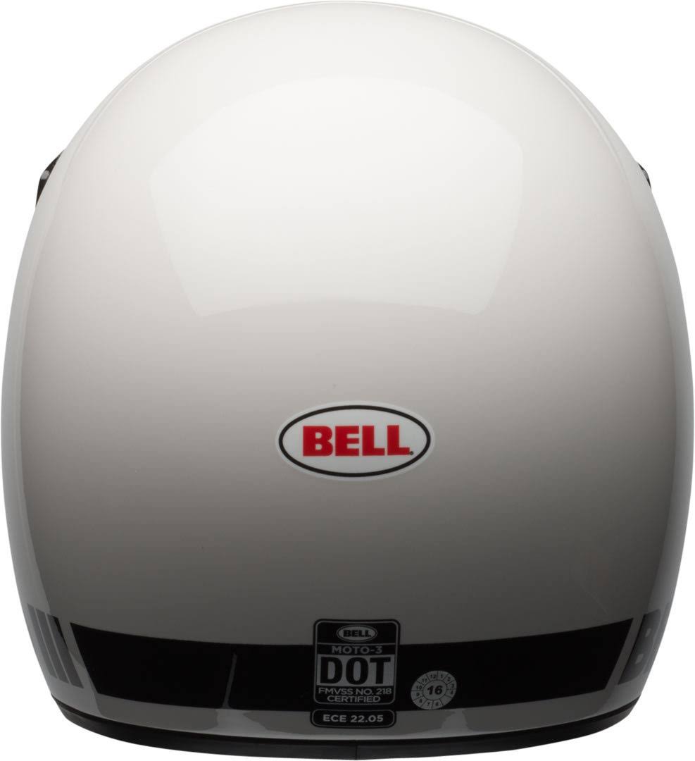 White Motocross Helmet V234