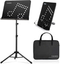 2 in 1 Foldable Sheet Music Stand with Carrying Bag M691