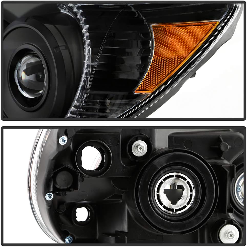 Black 2006-2009 Toyota 4Runner Replacement Headlights Y8802
