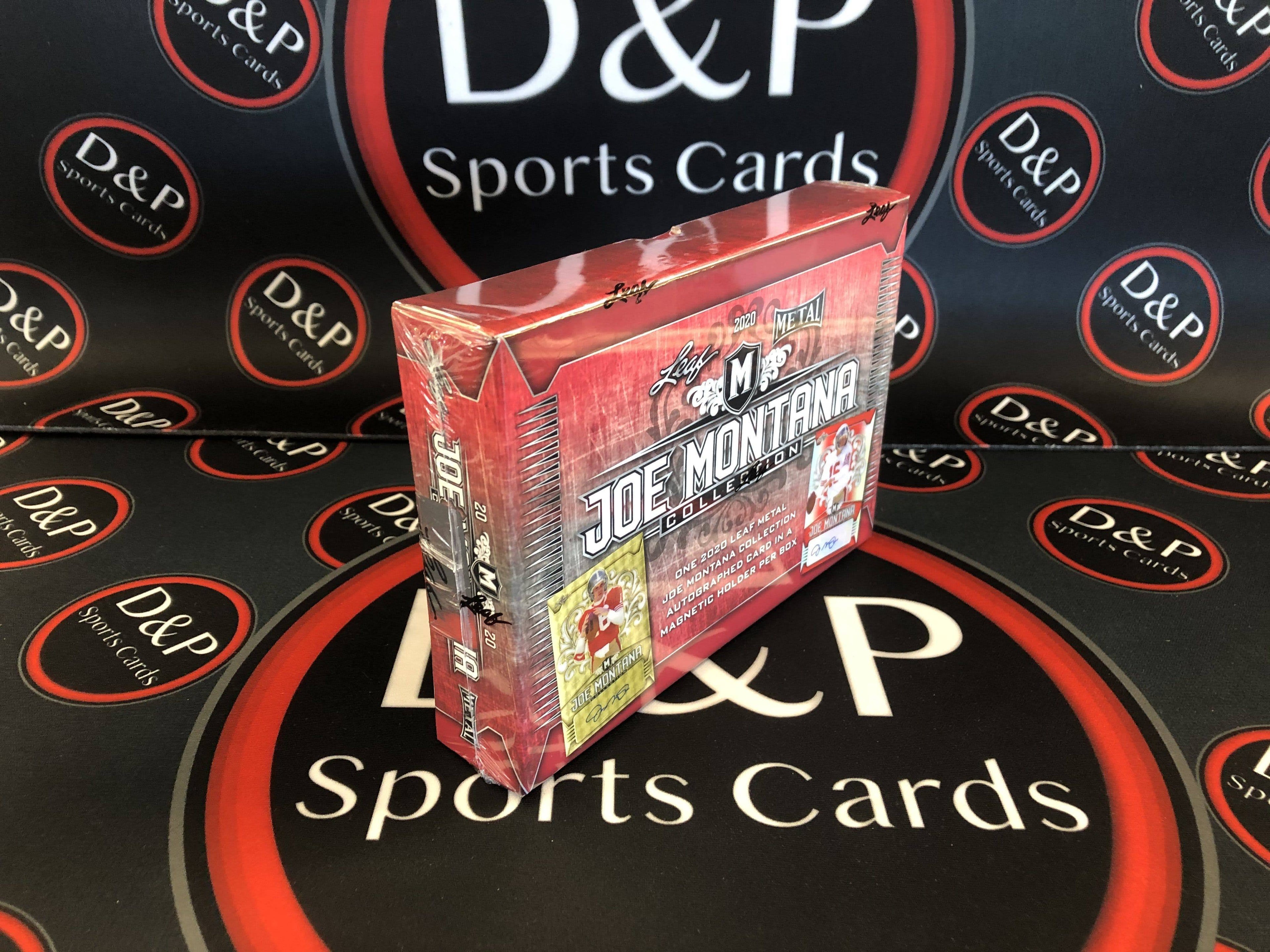2020 Leaf Metal Joe Montana Collection Football Hobby Box Q189209