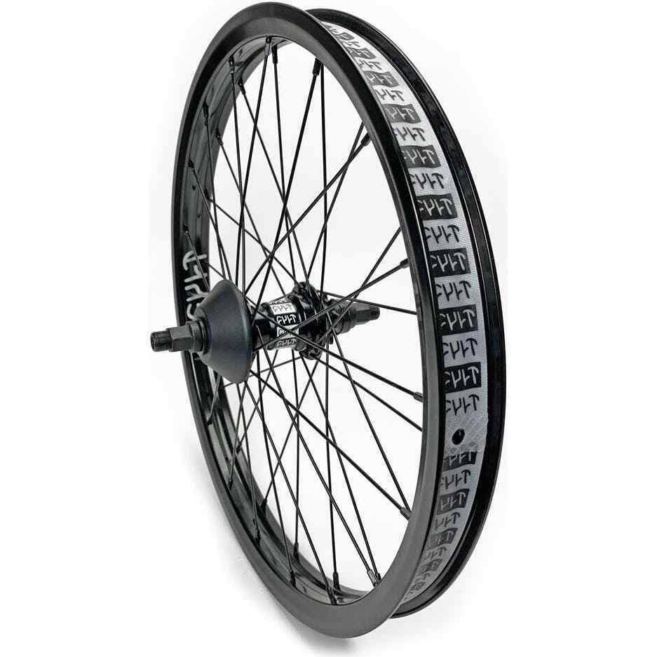 20 14 x 110mm Black Clincher Rim Brake Cassette Rear Wheel R61477