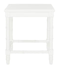 White Bamboo Accent Table J59345