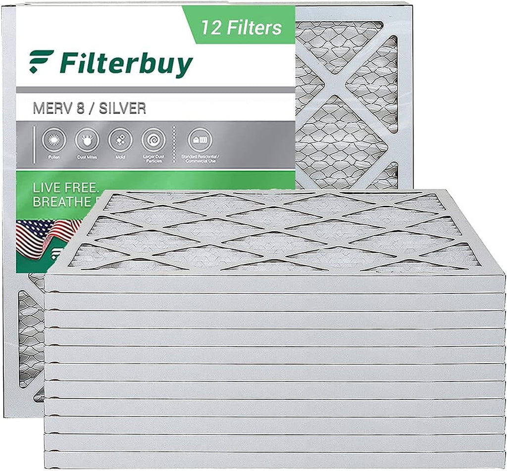 14x14x1 MERV 8 Pleated HVAC Air Filter (12-Pack) X79947