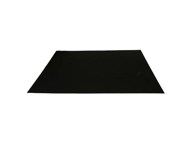 3/8 inch x 4ft. x 10ft. Black Rubber Flooring Mat G104092