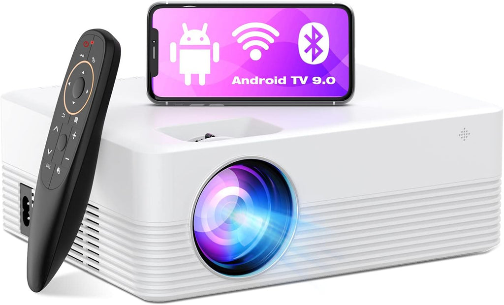 1080P 6000 Lumens Bluetooth WiFi Smart Projector N56643