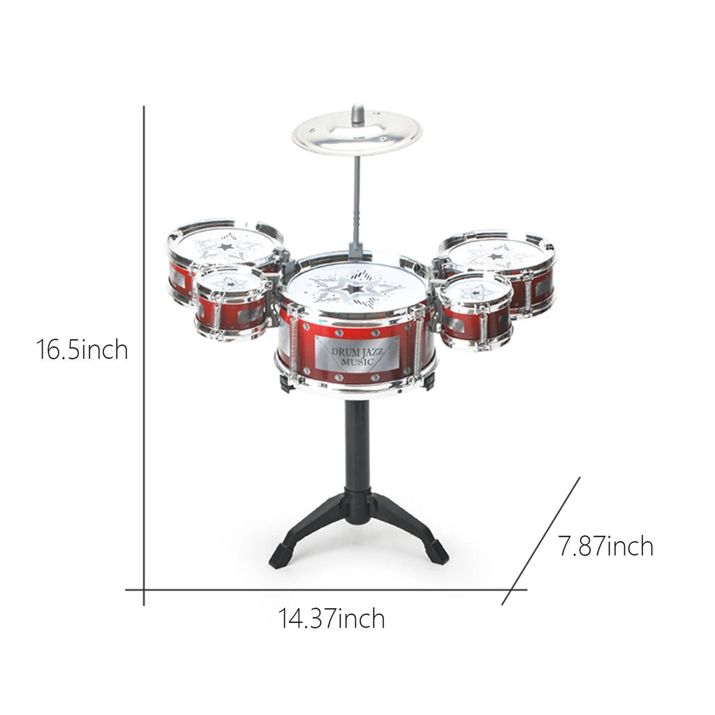 Toddler Drum Set Musical Toy Percussion Instruments V5390