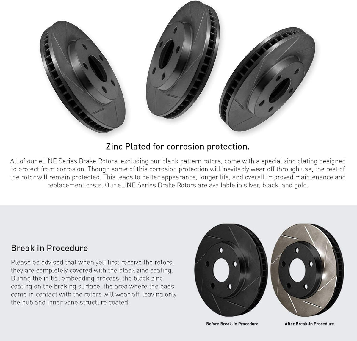 Front Brake Pads and Rotors Kit, Semi Metallic M36669