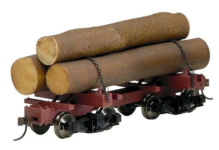 On30 Skeleton Log Car W197786