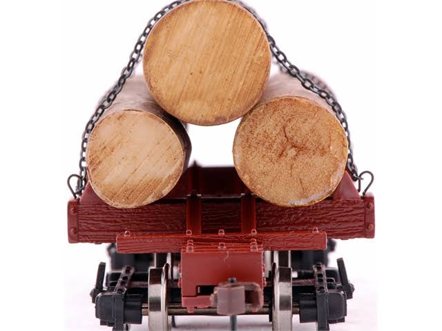 On30 Skeleton Log Car W197786