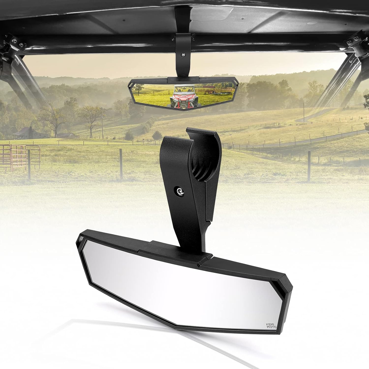 UTV Rear View Mirror with Convex Mirror T5305